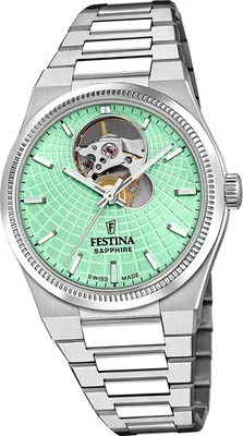 Produktbild von Festina Damenuhr Swiss Made Armbanduhr Edelstahl silber D2UF20054/3