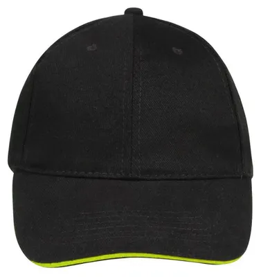 Image de SOLS - Casquette de baseball « Buffalo » LT1029 (taille unique) (noir/or)