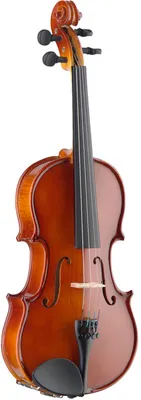 Produktbild von Stagg VN-1/2 EF Geigenset 1/2 vollmassive Violingarnitur mit Ebenho...