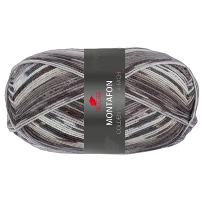 Produktbild von Pro Lana GOLDEN SOCKS Merino Extrafein MONTAFON 4-fach Sockenwolle 420 m Farbe 415-04 - stein