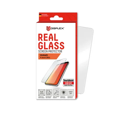 Produktbild von Displex Huawei P smart 2021 Schutzglas (2D), Huawei, P smart 2021, Schlagfest, Kratzresistent, Staubresistent, Transparent, 1 Stück(e)