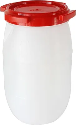 Produktbild von Fass Pannon Fermet 60 Liter, Gewinde, Kunststofffass für Gärung, Hals 245 mm