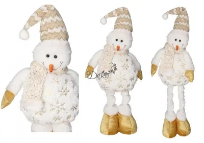 Obrázok produktu pre Veľká 60 Cm Teleskopická Vianočná Figúrka Snežiaca