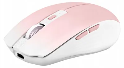 Obrázek produktu pro T'nB MWGRADIENTPK, Pro praváky, Bluetooth + USB Type-C, 1600 DPI, Růžová, Bílá
