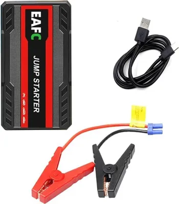 Immagine prodotto di Avviatore di emergenza per auto, 600A di potenza, banca di energia portatile, 600A nero