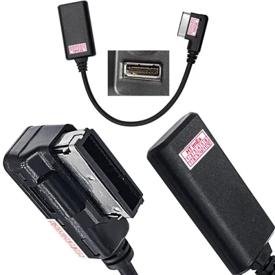 Produktbild von AUX Bluetooth Adapter kabel kompatibel mit Audi VW AMI MMI MDI Interface