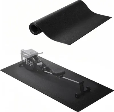 Produktbild von Sportgeräte-Bodenschutzmatte, Laufbandmatte, Fitnessgeräte-Schutz 60x130cm - Rutschfeste Unterlegmatte