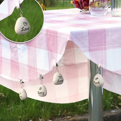 Produktbild von Famanu Tischdeckenbeschwerer Wetterfest - Stranddesign