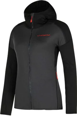 Produktbild von La Sportiva Upendo Kapuzenfleece Grau L Frau Grau L