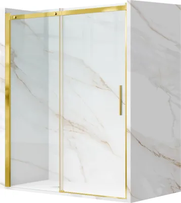 Produktbild von BALNEO Duschschiebetür Porta 110 cm Gold