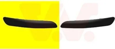 Image de VAN WEZEL Cache pare-chocs noir avant droit (5895582) pour VW Golf Plus V