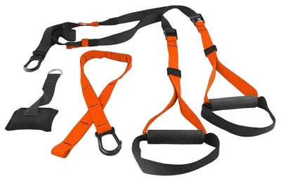Image de Spokey - Bande de résistance « Lilt », entraînement PP8177 (taille unique) (orange/noir)