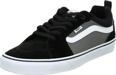 Produktbild von Vans VA3MTJT2J 44.5, Männlich, Erwachsener, Modische Sneakers, Schwarz, Weiß, Einfarbig, Schnürverschluss
