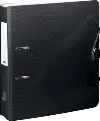 Obrázek produktu pro BRUNNEN 102043790 BRUNNEN WAVE Ordner onyx Kunststoff 7,0 cm DIN A4