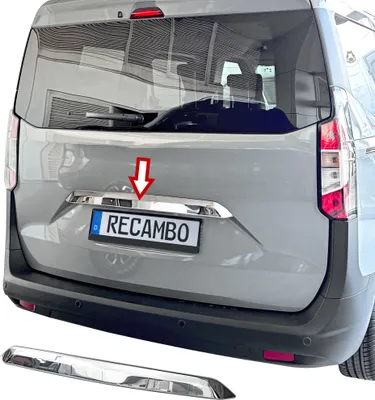 Immagine prodotto di Modanatura del bagagliaio in acciaio inox cromato adatta per Ford Tourneo Courier | BJ dal 2023>