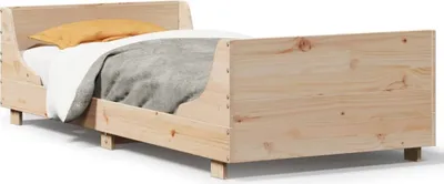 Obrázok produktu pre vidaXL Posteľ z masívu bez matraca 90x200 borovicové drevo