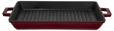 Produktbild von LAVA Grillpfanne aus emailliertem Gusseisen, 26 x 32 cm, 2,26 Liter