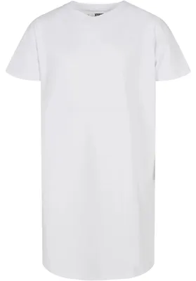 Produktbild von Urban Classics - T-Shirt-Kleid für Mädchen TN407 (140) (Weiß)
