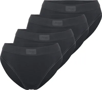 Produktbild von sloggi 4er Pack Double Comfort T Tai Slip Hoher Beinausschnitt für perfekten Komfort, Weich und atmungsaktiv für optimale Bewegungsfreiheit, Schlichtes Taillenband für einen sportlichen Look