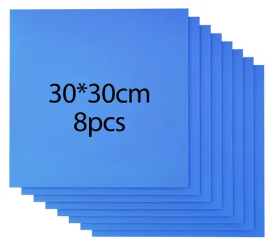 Image de 8 panneaux de contreplaqué incolore de 3mm 30x30cm pour le modélisme - sans vernis, de haute qualité, pour la découpe laser et la gravure