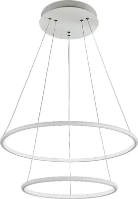 Produktbild von Kronleuchter Deckenleuchte Orion Weiss 53W Led Pendelleuchte Hängelampe Deckenlampe