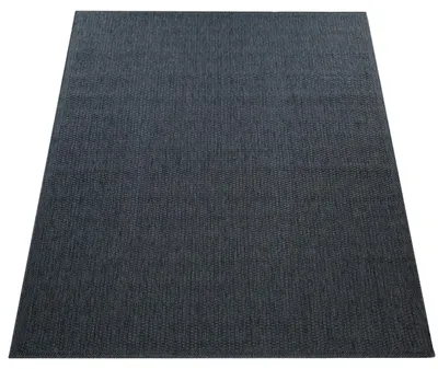 Produktbild von Outdoor Teppich wetterfest Garten & Terrasse flachgewebt Uni Sisaloptik robust Grösse 80x150 cm
