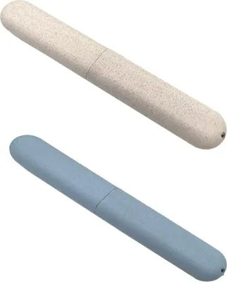 Two toothbrush cases are shown against a white background.
