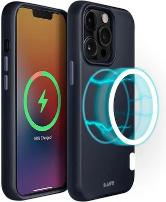 Immagine prodotto di LAUT HUEX Custodia protettiva Apple iPhone 13 Pro Max Custodia Cover posteriore Custodia per cellulare blu