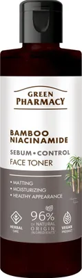 Obrázek produktu pro GREEN PHARMACY Pleťové tonikum s bambusem a niacinamidem, 200 ml