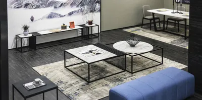Produktbild von Beistell Tische Couch Tisch Sofa Wohn Zimmer Klassiker SET Marmor 2x Design