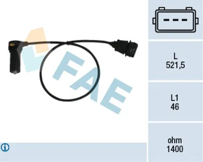 Produktbild von FAE 79066 Kurbelwellensensor Impulsgeber für VW Golf IV Schrägheck (1J1)