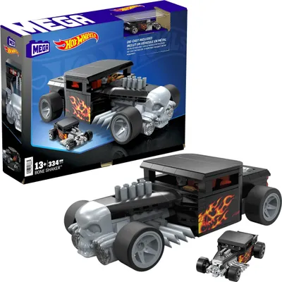 Produktbild von Hot Wheels MEGA Bauset 1/24 Bone Shaker 20 cm