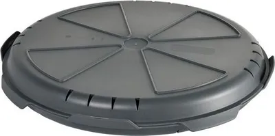 Produktbild von 34x Pizzabox Mehrweg 37 cm Dunkelgrau