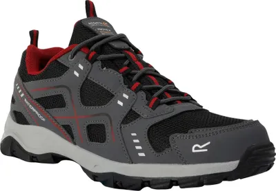 Obrázek produktu pro Regatta - Pánské turistické boty "Vendeavour", nepromokavé RG8564 (46 EU) (Granite grey/Tomato red)