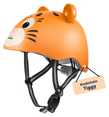 Productafbeelding van HUDORA Kinderhelm Tiggy, oranje - Maat 44-47
