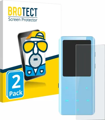 Produktbild von 2x BROTECT Schutzfolie für AGPtek A19X Displayschutz Displayschutzfolie Folie Matt Entspiegelungsfolie