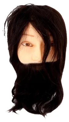 Produktbild von Echthaar Mannequin für Friseurtraining und Styling