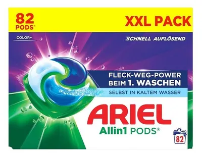 Produktbild von Waschmittel Kapseln All-in-1 Pods Color+ 82 Stück