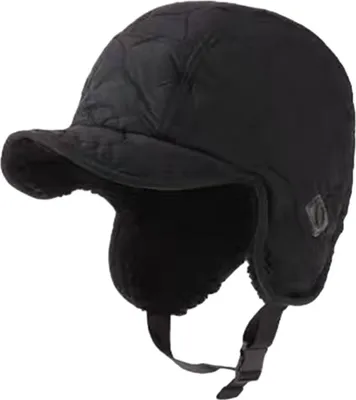 Produktbild von Lei Feng Mütze, wasserdichte Wintermütze mit Ohrenklappen, einfarbig, dickes Plüschfutter, winddicht, kältebeständig, Outdoor-Kappe