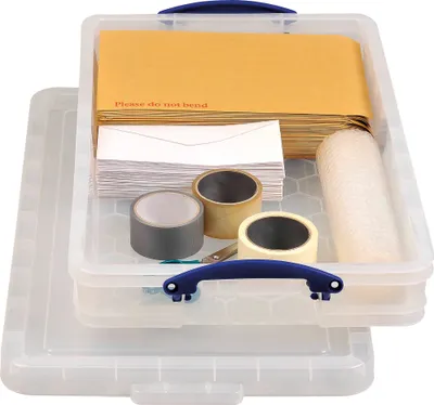 Produktbild von Really Useful Box Aufbewahrungsbox 20C 71x12x44cm 20l transparent