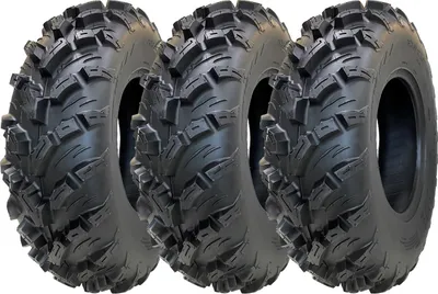 Zdjęcie produktu dla 26x8.00-12 (205/85-12) 6-warstwowe opony ATV P3080 OBOR Pinacle Road Legal (zestaw 3 sztuk)