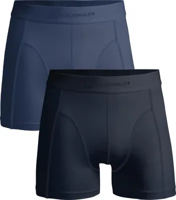 Produktbild von Muchachomalo Herren Boxershorts – 2er Pack – Baumwolle Stretch – Bequeme Unterwäsche – Größe XL - U-PIMA1010-03