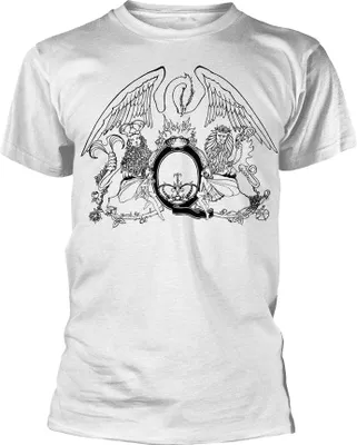 Produktbild von Queen - T-Shirt für Herren/Damen Uni PH4869 (M) (Weiß)