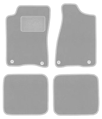 Immagine prodotto di Tappetini in moquette per Audi 80 B4 1991-1996 (berlina/station wagon) – set 4 pezzi, grigi, su misura – Wielganizator OSLO