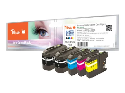 Produktbild von Peach Patrone Brother LC-227XLVALBP MultiPackPlus REM,KOM