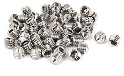 Produktbild von M6?x 6mm?Edelstahl Gewindestifte mit Innensechskant und Kegelspitze