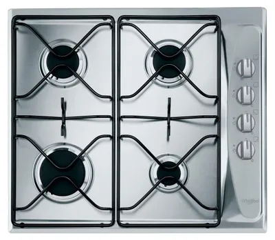 Immagine prodotto di Whirlpool AKM 268/IX Acciaio inox Da incasso Gas 4 Fornello(i)