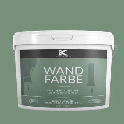 Produktbild von Kenzopaints 5Liter Wandfarbe Designfarbe Innenfarbe - Copenhagen