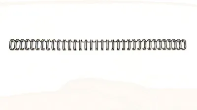 Zdjęcie produktu dla GBC RG810910, Czarny, 3 ark., Metal, A4, 1,4 cm, 280 mm