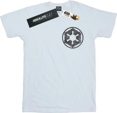 Produktbild von Star Wars - "The Mandalorian Galactic Empire" T-Shirt für Herren BI47066 (4XL) (Weiß)